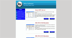 Desktop Screenshot of mitraware.com